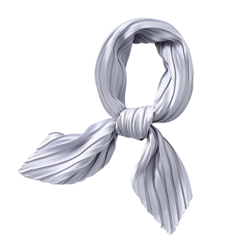 Pleated scarf